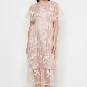 Gyna Dress in Blush Pink