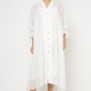 Amira Dress in White