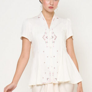 Shanti Top in Broken White