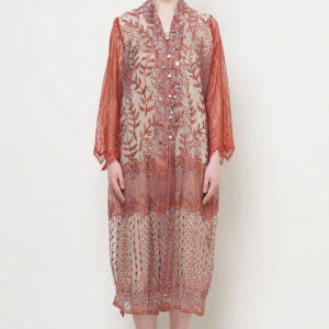 Gami Dress in Teracotta